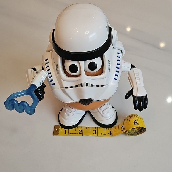 Hasbro Star Wars Stormtrooper Mr. Potato Head White Black Action Figure - Picture 7 of 10